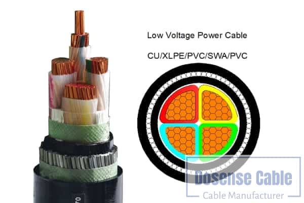 Low voltage cable