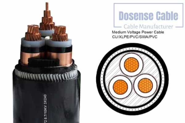 Medium voltage cable