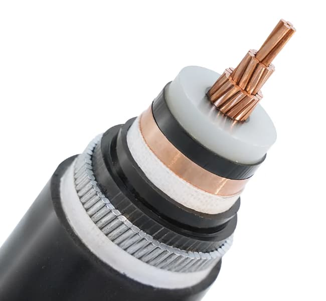 Medium Voltage Copper 90°C XLPE 15kV 100%.