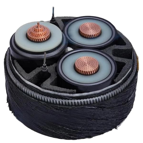 Cable submarino con aislamiento XLPE/EPR según norma IEC